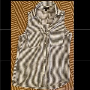 Striped Sleeveless top from Express
